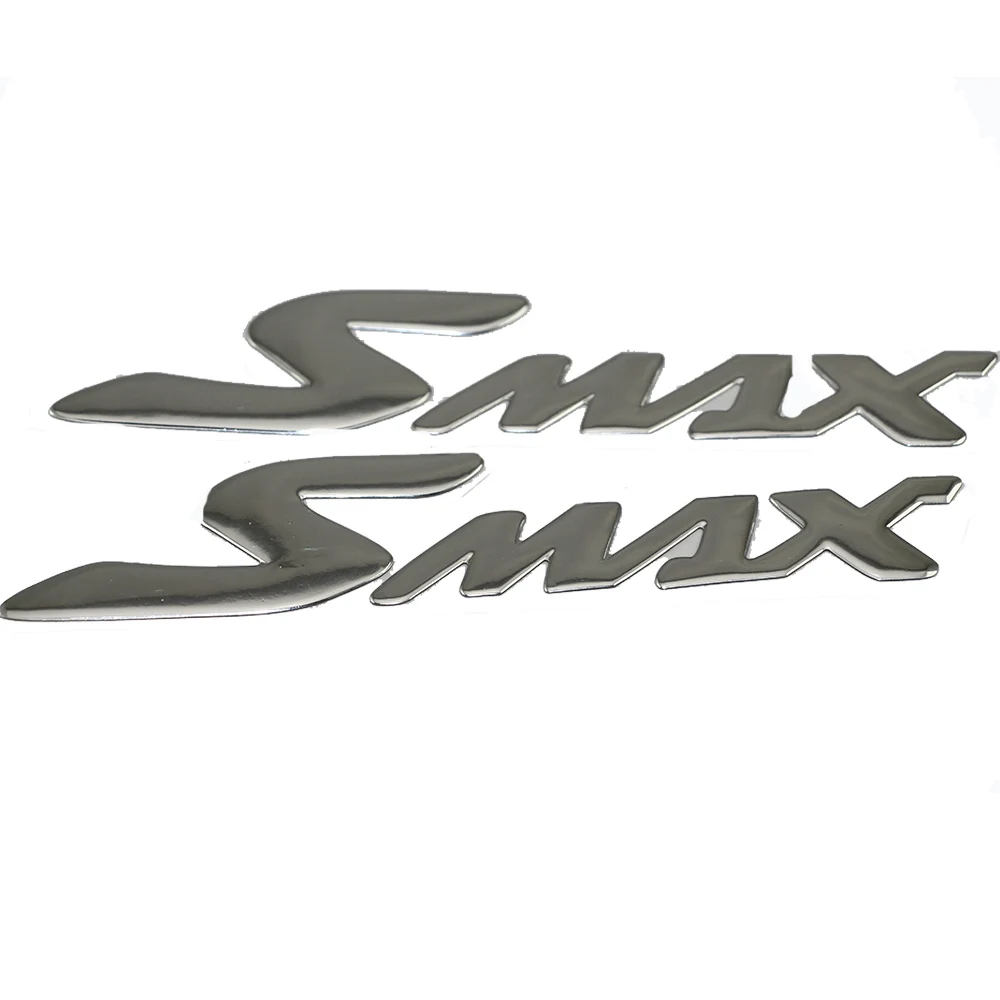New Set 3D Raise SMAX Badges Decal Sticker Yamaha Motorcycles Smax Scooters